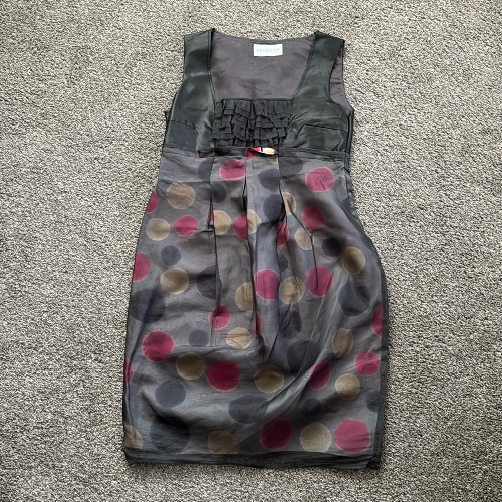 Italian brand 100% silk cocktail dress